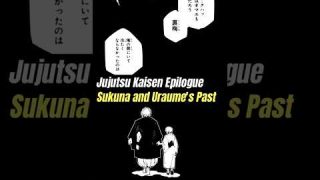 Uraume and Sukuna's First Encounter | Jujutsu Kaisen Epilogue #shorts #anime #manga